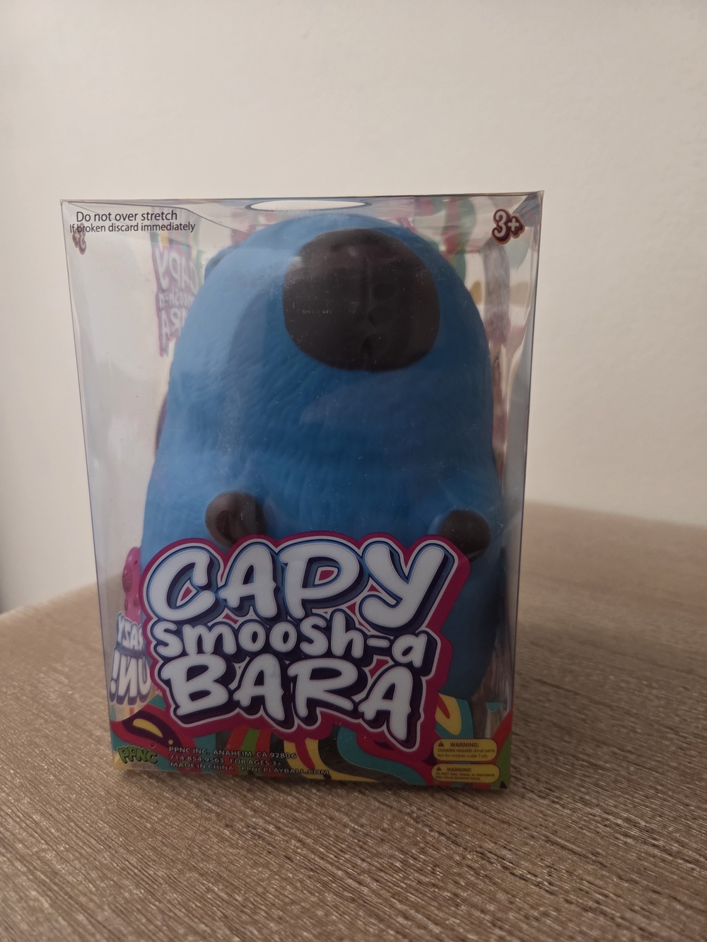 Capy Smoosh A Bara Squishy Toy- Capybara Squishy
